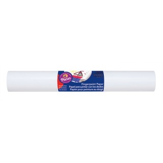 Prang® Fingerpaint Paper, White, 16" x 100', 1 Roll