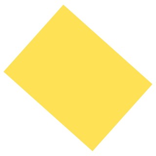 UCreate® Coated Poster Board, Yellow, 22" x 28", 25 Sheets