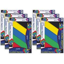 UCreate® Poster Board, 5 Assorted Primary Colors, 14" x 22", 5 Sheets Per Pack, 6 Packs