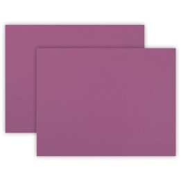 Pacon® 4-Ply Railroad Board, Magenta, 22" x 28", 25 Sheets Per Pack, 2 Packs