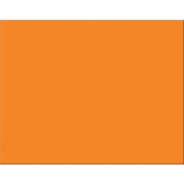 Pacon® 4-Ply Railroad Board, Orange, 22" x 28", 25 Sheets