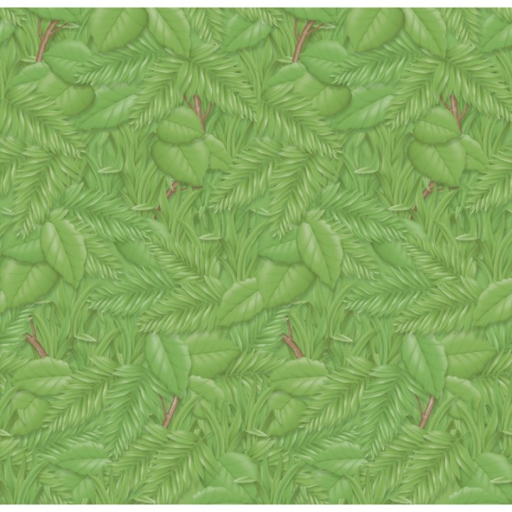 Fadeless® Bulletin Board Art Paper, Tropical Foliage, 48" x 50', 1 Roll