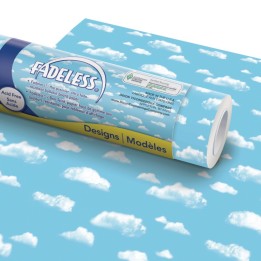 Fadeless® Bulletin Board Art Paper, Clouds, 48" x 12', 4 Rolls