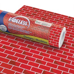 Fadeless® Bulletin Board Art Paper, Tu-Tone™ Brick, 48" x 50', 1 Roll