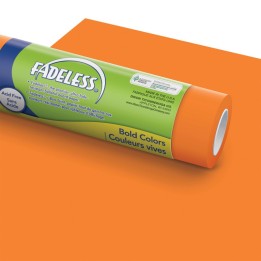 Fadeless® Bulletin Board Art Paper, Orange, 48" x 50', 1 Roll