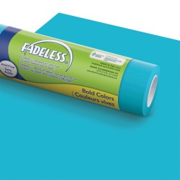 Fadeless® Bulletin Board Art Paper, Azure, 48" x 50', 1 Roll