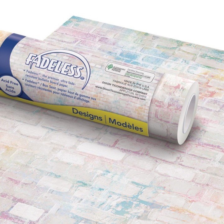 Fadeless® Bulletin Board Paper - Graffiti Wall, 48" x 50'