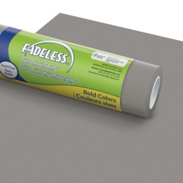 Fadeless® Bulletin Board Art Paper, Pewter, 48" x 50', 1 Roll