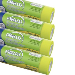 Fadeless® Bulletin Board Art Paper, Lime, 48" x 12', 4 Rolls