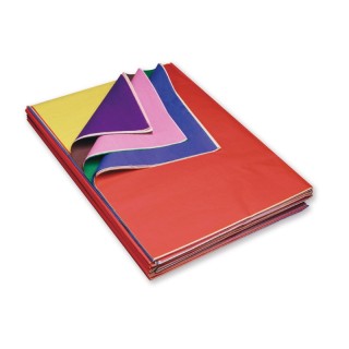 KolorFast® Assorted Tissue Ream, 10 Assorted Colors, 20" x 30", 480 Sheets