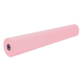 Rainbow® Colored Kraft Duo-Finish® Paper, Pink, 36" x 1,000', 1 Roll