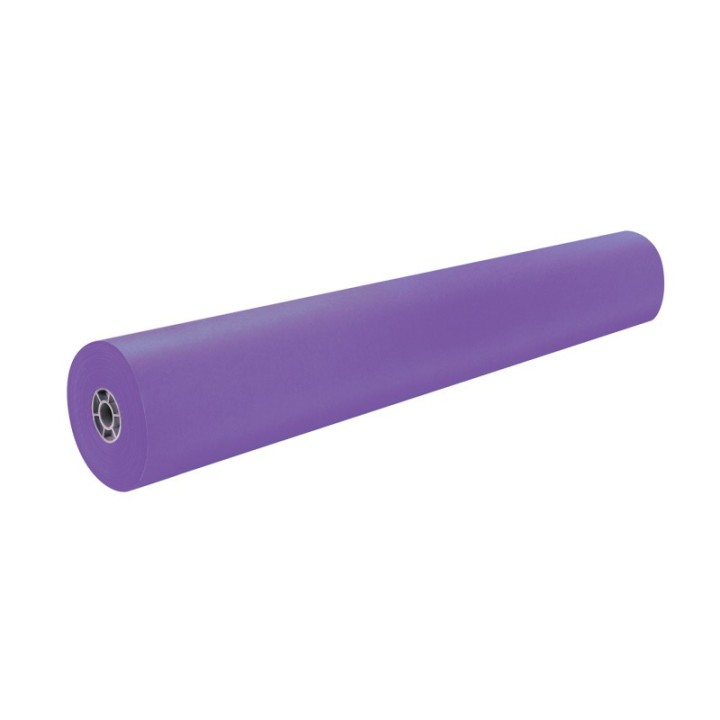 Rainbow® Colored Kraft Duo-Finish® Paper, Purple, 36" x 1,000', 1 Roll