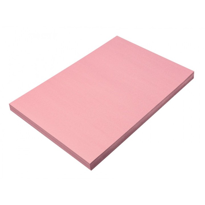Prang® Construction Paper, Medium Weight, Pink, 12" x 18", 100 Sheets
