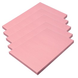 Prang® Construction Paper, Medium Weight, Pink, 12" x 18", 100 Sheets Per Pack, 5 Packs