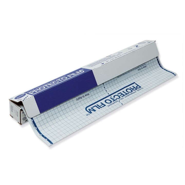 Pacon® Protecto Film™, Clear, Non-Glare Plastic, Dispenser Box Included, 24" x 33', 1 Roll