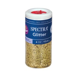 Spectra® Glitter, Gold, 4 oz., 1 Jar