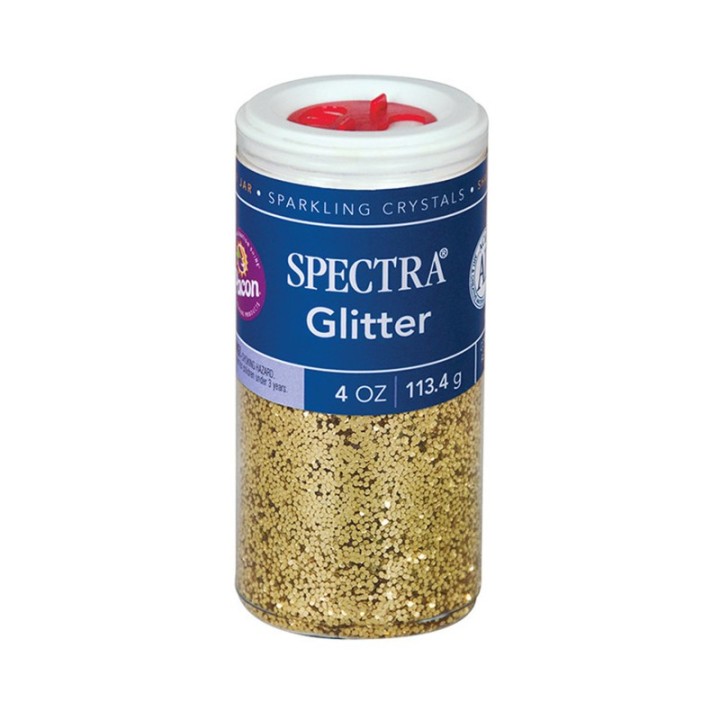 Spectra® Glitter, Gold, 4 oz., 1 Jar