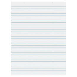 Pacon® Chart Tablet, No Cover, 1" Ruled, 24" x 32", 70 Sheets