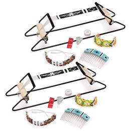 Creativity Street® Bead Loom Kit, Assorted Colors, 6" Beading Area, Pack of 2 Kits