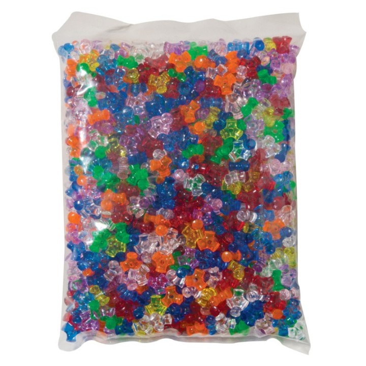 Creativity Street® Tri-Beads, Assorted Colors, 3/8", 1000 Pieces