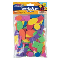 Creativity Street® Shapes Assortment, Assorted Colors & Sizes, 264 Pieces