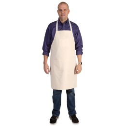 Creativity Street® Full Length Adult Cotton Apron, Tan, 34" x 24", 1 Piece