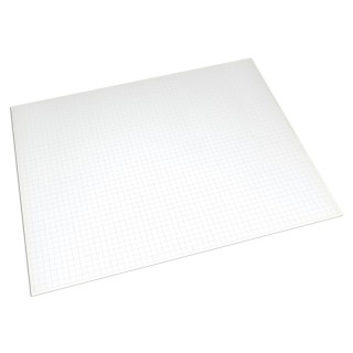 Ghostline® Poster Board, White, 22" x 28", 25 Sheets