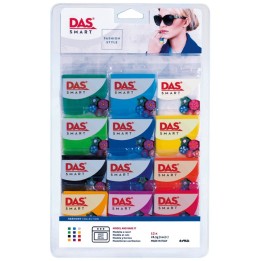 DAS® Smart Clay Set, Harmonic Set, Set of 12 (1 oz.) Packs