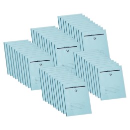Pacon® Examination Blue Book, 16 Pages, 3/8 in ruled, 8-1/2" x 11", 50 Books