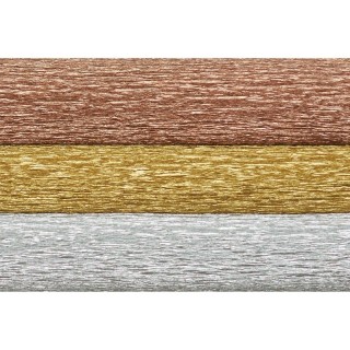 Lia Griffith™ Extra Fine Crepe Paper, Metallic Assortment, 10.7 sq. ft