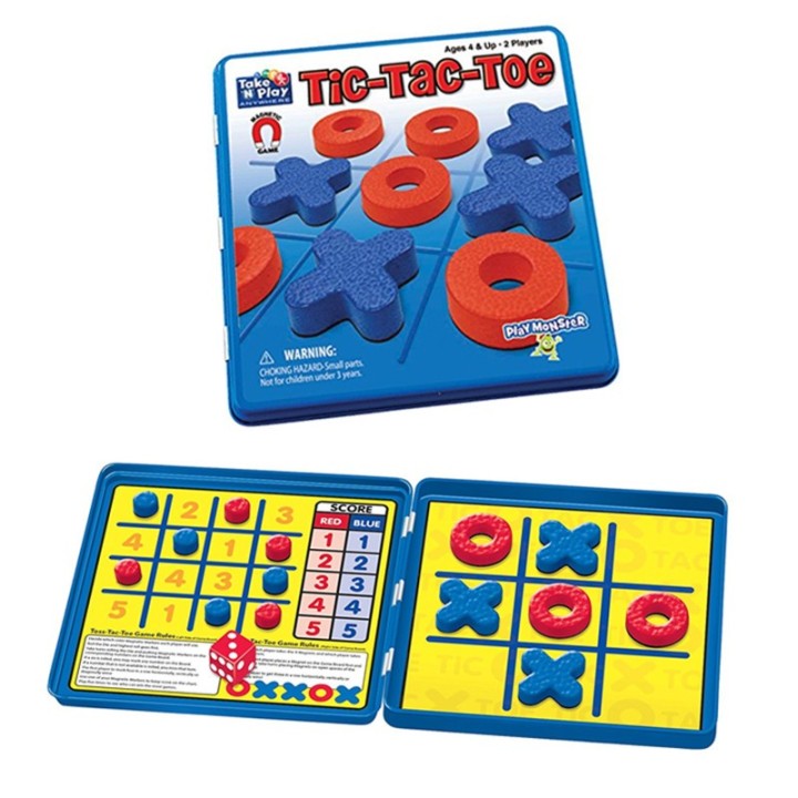 PlayMonster® Take 'N' Play Anywhere™ Magnetic Tic-Tac-Toe Game