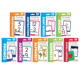 Creative Teaching Materials Ultimate Flashcards Bundle, Set of 9 Packs