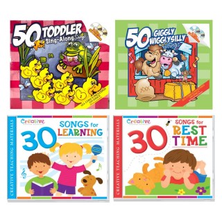 Creative Teaching Materials Children's Music CD Bundle Set 1, 6 CDs