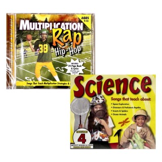 Creative Teaching Materials Science & Multiplication CD Bundle