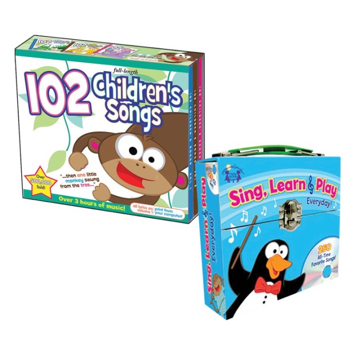 Creative Teaching Materials Children's Music CD Bundle, Set 3