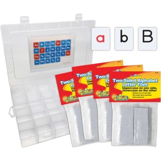 Primary Concepts™ Two-Sided Alphabet Letter Tiles, 4 Sets, 272 Pieces