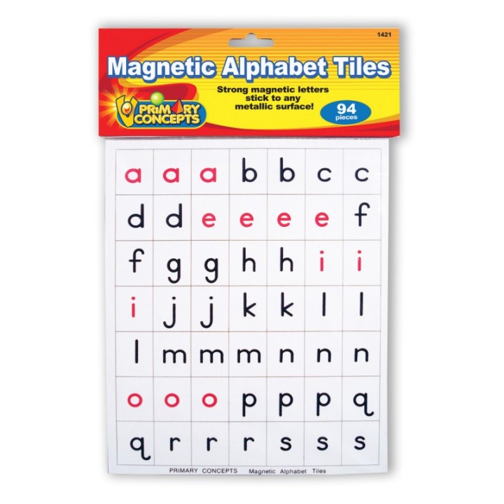 Primary Concepts™ Magnetic Alphabet Tiles