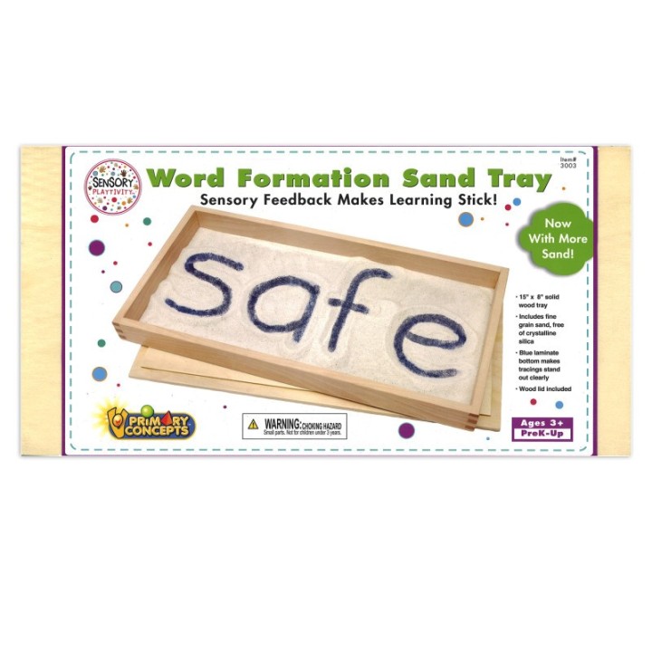 Primary Concepts™ Word Formation Sand Tray, 15" x 8"