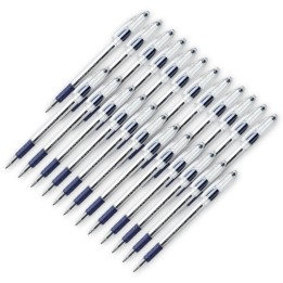 Pentel® R.S.V.P.® Ballpoint Pen, Fine Point, Blue, Pack of 24