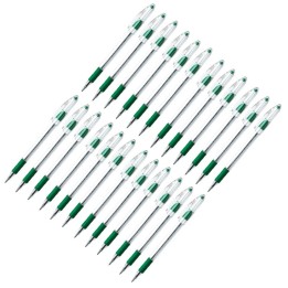 Pentel® R.S.V.P.® Ballpoint Pen, Fine Point, Green, Pack of 24