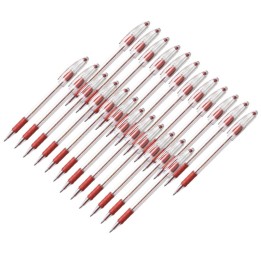 Pentel® R.S.V.P.® Ballpoint Pen, Medium Point, Red, Pack of 24