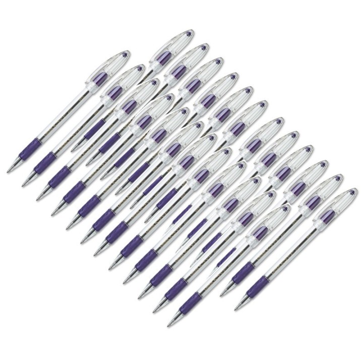 Pentel® R.S.V.P.® Ballpoint Pen, Medium Point, Violet, Pack of 24