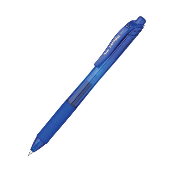 Pentel® EnerGel-X™ Retractable Liquid Gel Pen, Blue, 0.7mm