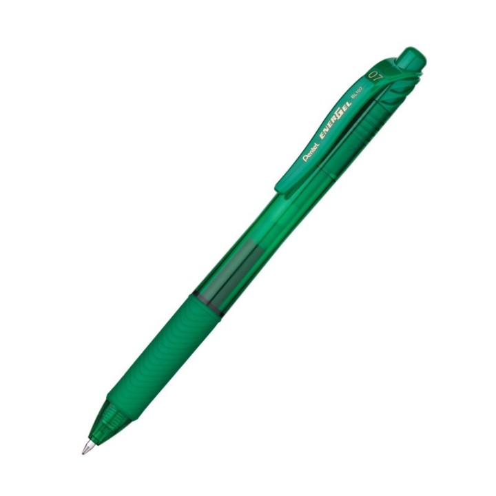 Pentel® EnerGel-X™ Retractable Liquid Gel Pen, Green