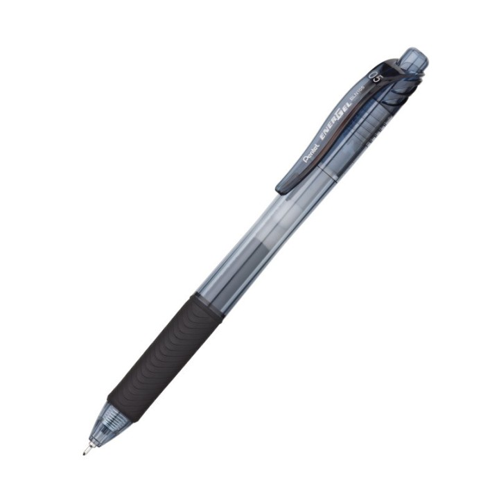Pentel® EnerGel-X™ Retractable Liquid Gel Pen, Black, 0.5mm