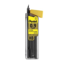 Pentel® Super Hi-Polymer Lead Refill (0.9mm) Medium, HB, 30 pcs/Tube
