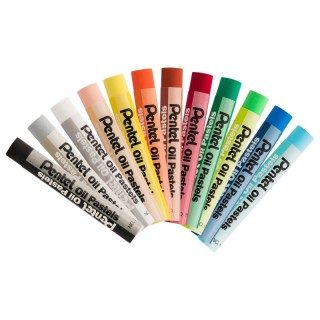 Pentel® Oil Pastels, 12 Count