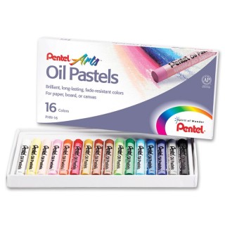 Pentel® Oil Pastels, 16 count