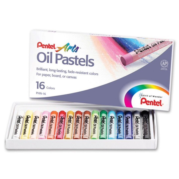 Pentel® Oil Pastels, 16 count