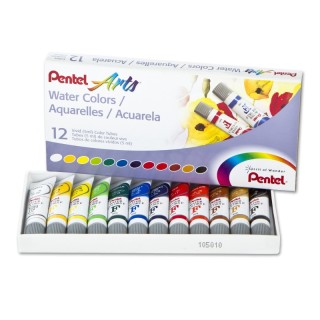 Pentel Arts Water Colors, Set of 12